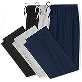U2SKIIN 2 Pack Mens Pajama Pants Soft, Lightweight Lounge Pant with Pockets Sleep Pj Bottoms for Men