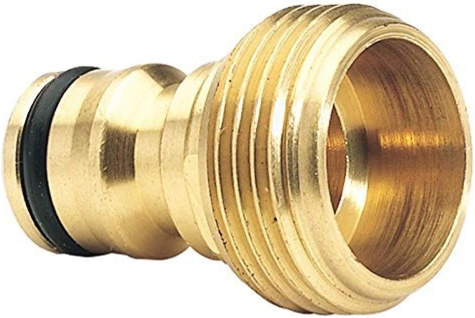 Draper GWB6A/H Expert Brass 3/4-Inch BSP Accessory Connector, Blue, Gold, 3/4"