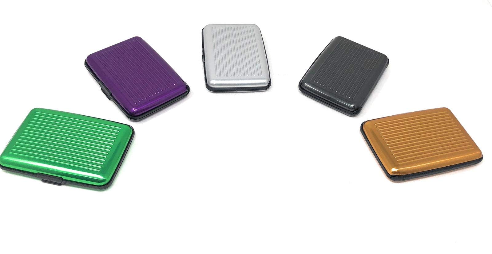 tempo di saldi Shockproof Aluminum Pocket Card Holder and Credit Card Holder