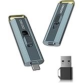 OSCOO 1TB Portable SSD, Up to 2100MB/s, Supports Apple 4K 60fps ProRes, External Hard Drive USB 3.2 with USB-C & A for iPhone 15/16/17, Android, Mac & PC, Ideal for Photographers & Content Creators