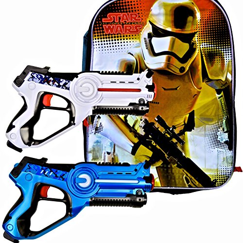 UPC 741435766467, Boys Star Wars Birthday Party Set with StormTrooper Backpack Plus Boys Toys Laser Tag Blasters - 2 Pack