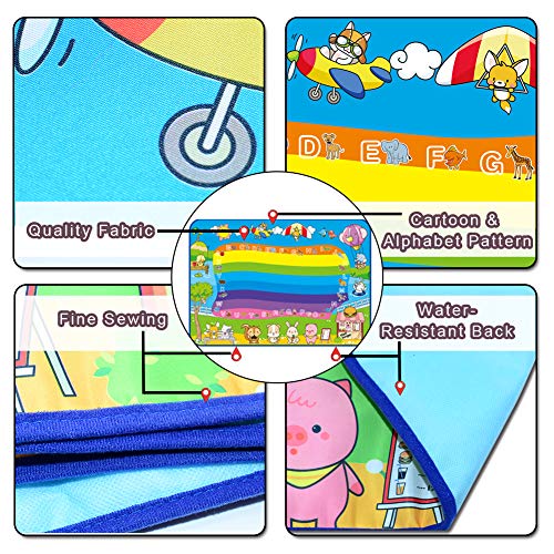 image for Kulariworld Water Drawing Mat Kids Toys Large Size 8 Colors Aqua Magic