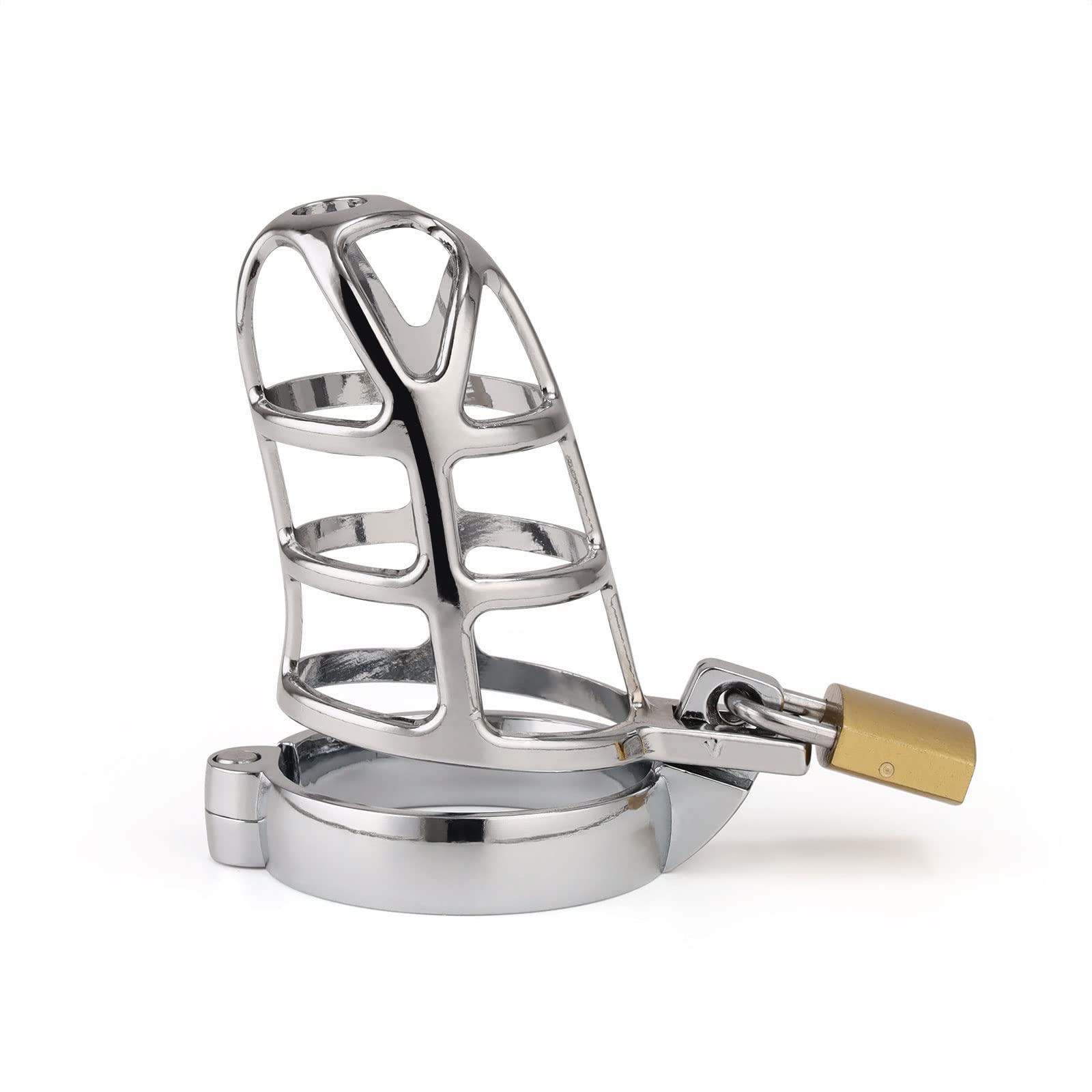 LOCKINK Urethral Tube Chastity Device Stainless Fantasy for Men Male Chasity Cage Men Adult Chastity Bird Mens Steel BDSM Belt Sunglasses Male Chastity Lock Chastity Device for Mens (40mm)