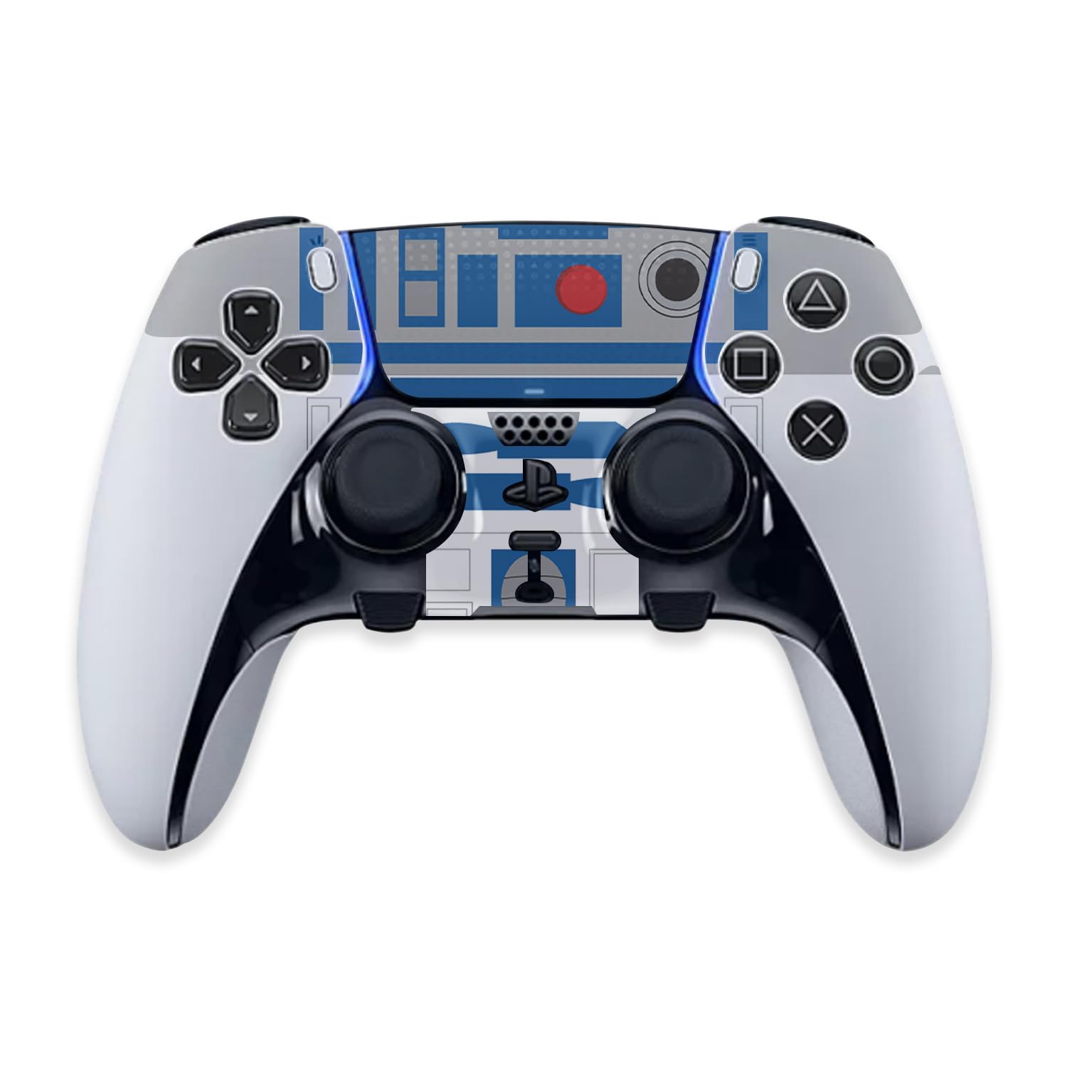 MightySkins Skin Compatible with PS5 DualSense Edge Controller - Cyber Bot | Protective, Durable, and Unique Vinyl Decal wrap Cover | Easy to Apply & Change Styles | Made in The USA