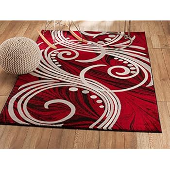 Amazon.com: Large 8x11 Wave Design Large Rugs For Bedroom & Living Rooms 8x10 Modern Rugs For ...