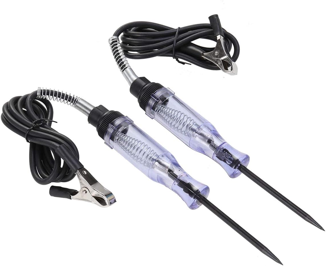 Yardwe 2Pcs 1224V Car Circuit Test Pencils Light Bulb Test Car Test Pencil Vehicle Voltage