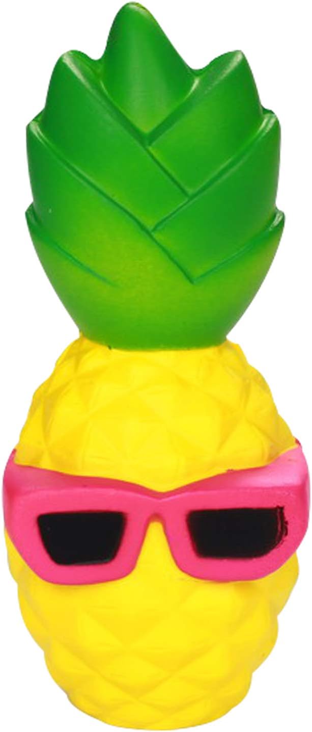 pineapple squishy with sunglasses