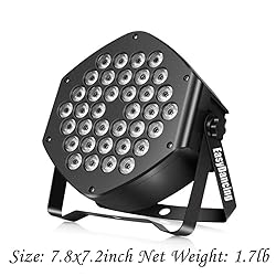 Stage Lighting, 36x1W LED Par Light RGB 7 Channel