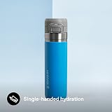 Stanley 1913 Quick Flip Stainless Steel Water Bottle 0.71L Azure view 6