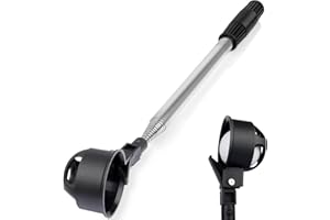 BIRDIEBLAST Professional Golf Ball Retriever, 9Ft/12Ft/18.6Ft/20Ft Stainless Steel Golf Ball Retriever for Water Telescopic