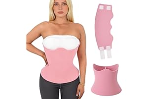 YNEANZD 360 Wrap Lipo Foam, Ab Board Post Surgery Breathable & Soft Lipo Foams with Full Coverage Support Liposuction Abdomin