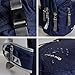 WASING Military Sport Pack Shoulder Sling Backpack Men Women Chest Gym Bag,Rover Sling Pack Chest Pack WS-ChestPack-jewelryblue