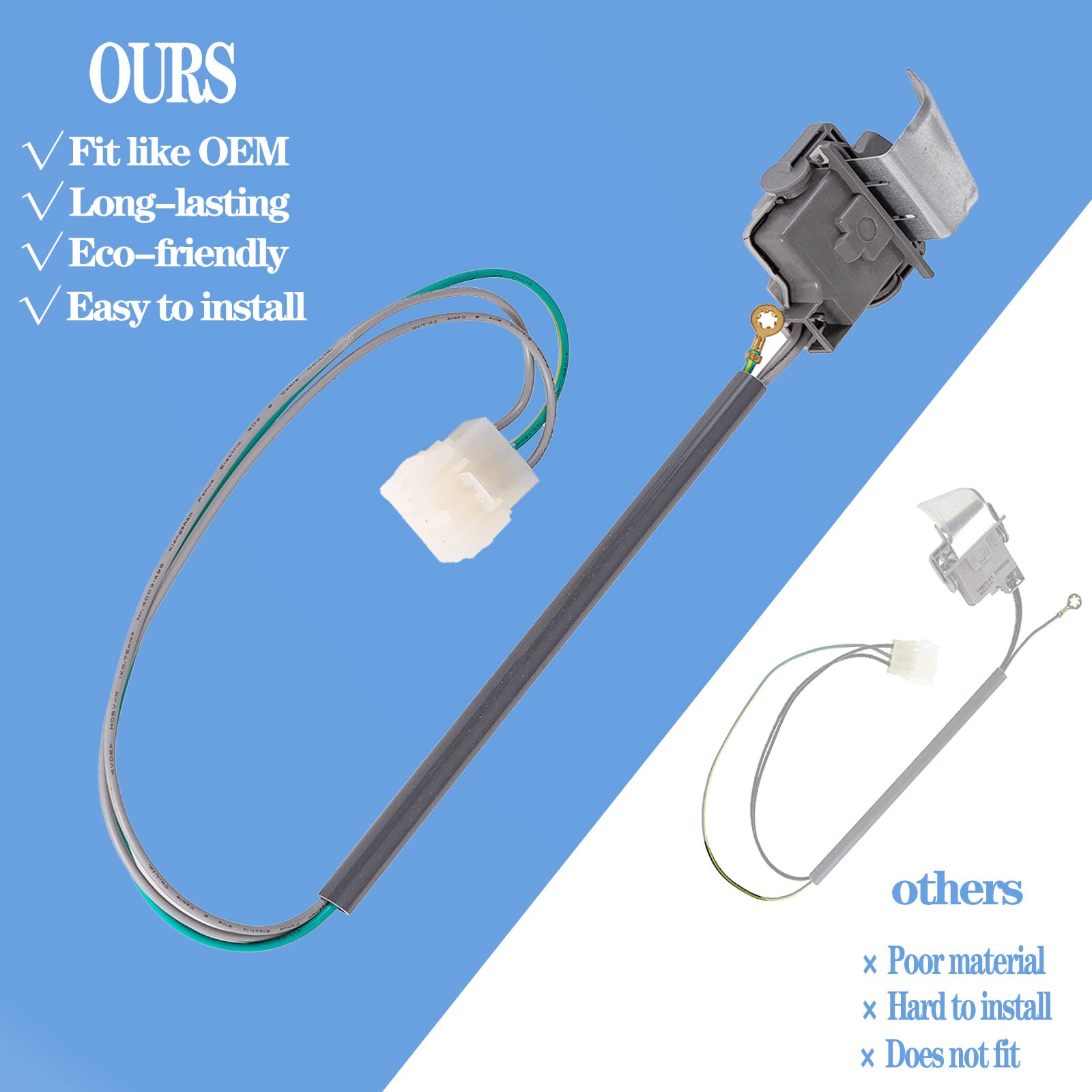 Washer Lid Switch for Kenmore 70 series, 80 Series and 90 Series Washers.