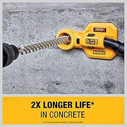 DEWALT Drill Bit, High Impact, 4 Cutter, SDS
