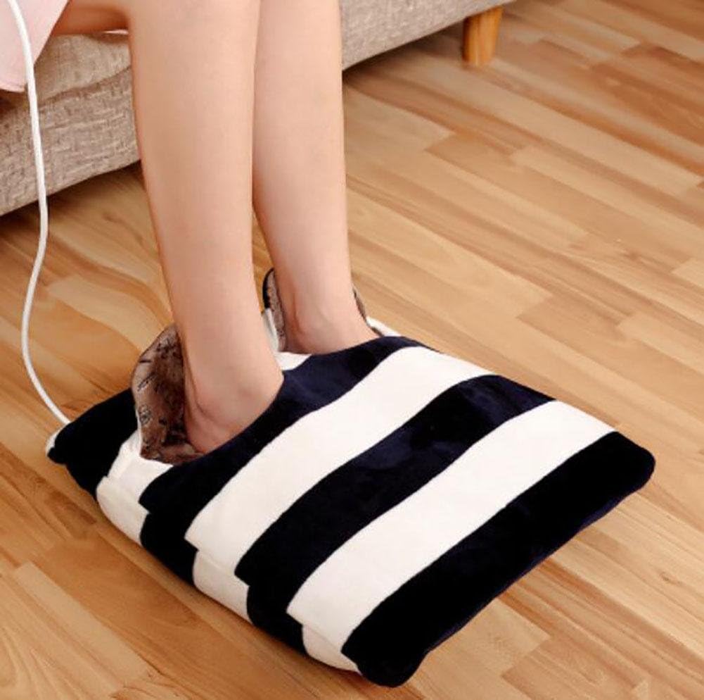 HSDMF Heated Electric Blanket Flannel,7 Comfortable,Hand Warmer Cushion Office Warm Feet, Washable