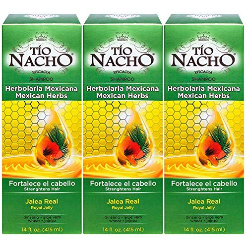 Tio Nacho Mexican Herbs Shampoo Pack of 3 Hair Shampoos