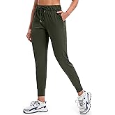 Cyasundent Women's Joggers with 4 Pockets Running Workout Sweatpants for Women Tapered Lounge Jogging Pants