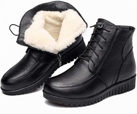 women's winter boots low heel