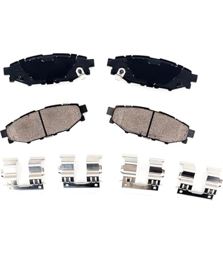 Front &amp; Rear Ceramic Brake Pads For Saab 9-2x , Subaru Forester