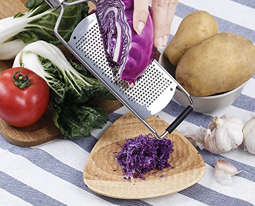 Culina Hand-held Fine Spice Grater 12.5". Stainless Steel. Professional-Grade Tool - Thumbnail 6