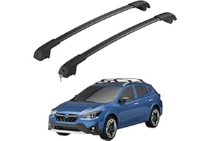 HmmtyRack Car Roof Rack Cross Bars Compatible with Subaru Crosstrek 2018-2023/ Impreza 2017-2023 with Side Rails, Lockable Aluminum Roof Crossbar for Rooftop Cargo Bars Luggage Kayak Bike Snowboard