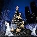 HaMi LED String Lights,33 Ft/10M 100 LEDs Christmas Lights Flexible Decor Firefly Rope Lights for Indoor, Outdoor, Wedding, Party - White