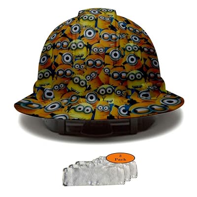 Buy Full Brim Pyramex Hard Hat, Minions 