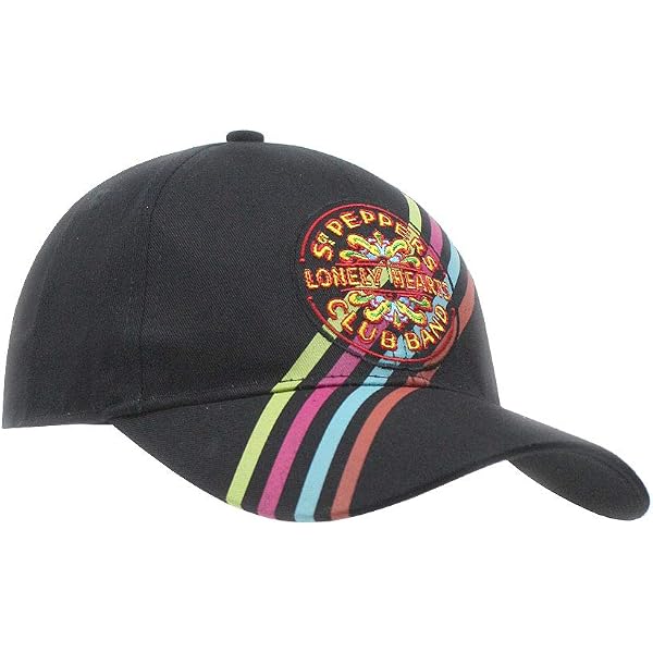 The Beatles 'Drop T Logo' (Blu) Cappellino da baseball - NUOVO E UFFICIALE