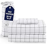 Casa Platino Bed Sheets Twin Size, Pre-Washed Ultra