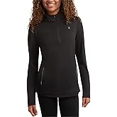 Spyder Womens Quarter Zip Pullover - Performance Fleece 1/4 Zipper Mock Neck Sweatshirt - Athletic Quarter Zip Pullover Women