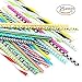 BESU 25 Pieces Reusable Straws Fit for Tumbler Mason Jar with Cleaning Brush(9 Inch and 10.5 Inch)