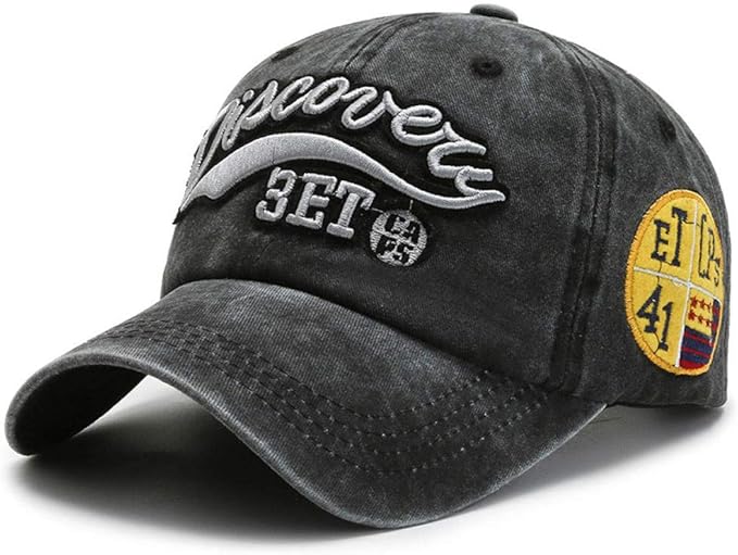 Unisex Outdoor-Baseballmützen für Junge Männer, Reine Baumwolle