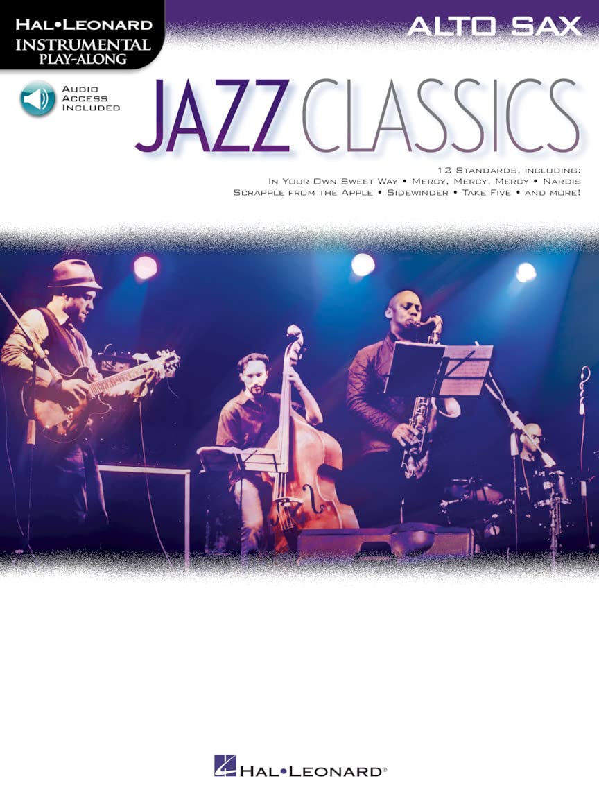 Instrumental Play-Along: Jazz Classics (Alto Saxophone) (Hal Leonard Instrumental Play-along) (Includes Online Access Code)