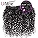 UNice Hair Kysiss Series Brazilian Curly Hair 1 Bundle Virgin Hair Weave 100% Unprocessed Human Hair Extensions Natural Color (12inch)