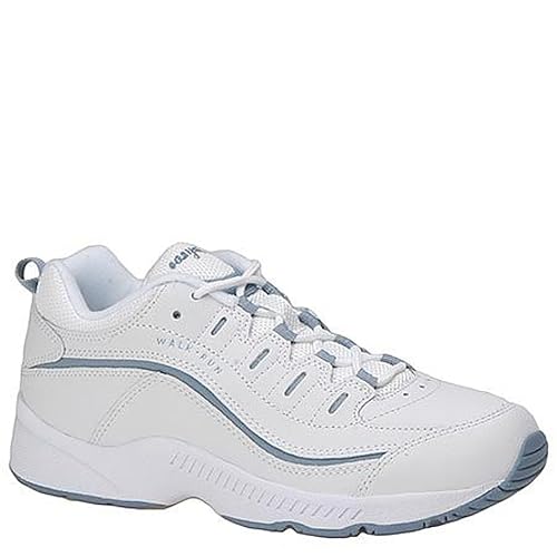 Easy Spirit Women's Romy Sneaker, White 130, 8.5 Narrow