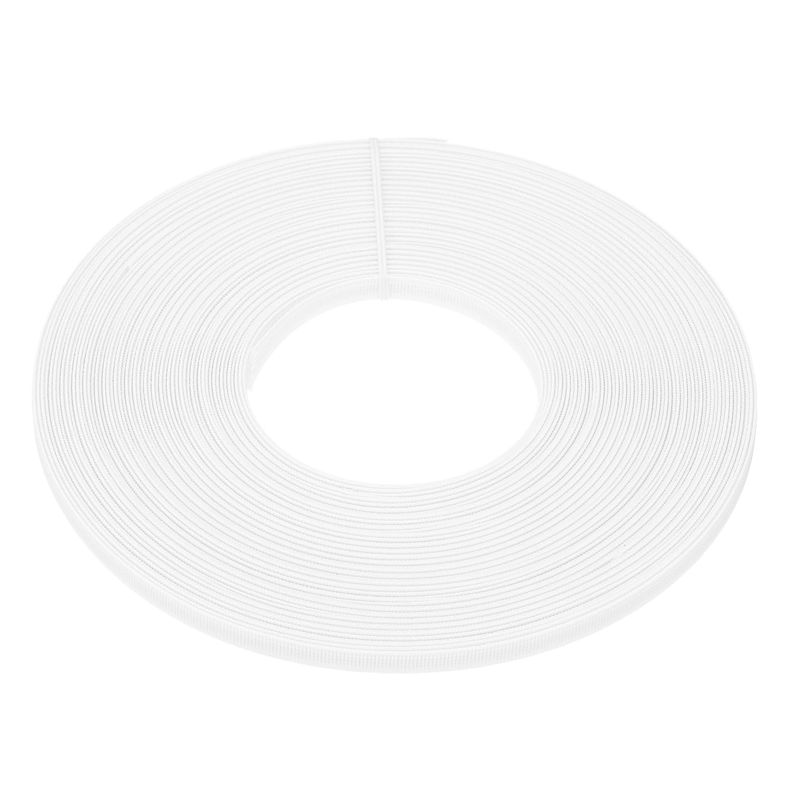 PATIKIL 8mm x 25 Yards Boning for Sewing, Polyester High-Density Boning for Handmade Dolls Hats Handbags Wedding Dresses, White