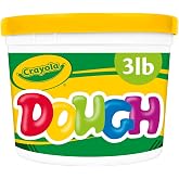 Crayola Dough - Yellow (3lb), Bulk Modeling Dough for Kids, Clay Alternative, Resealable Tub, Ages 3+, Great for Kids Arts &amp; Crafts
