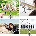 WONGYEAH Selfie Stick Tripod Bluetooth, Extendable Selfie Stick with Wireless Remote for iPhone X/8/8 Plus/7/7 Plus/6S/Galaxy S9/S9 Plus/Note 8/S8 /S8 Plus/Google Pixel & More (Black)
