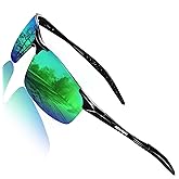 ROCKNIGHT Driving HD Polarized UV400 Protection Ultra light Al-Mg Golf Fishing Outdoor Sunglasses