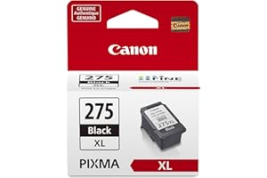 Canon PG-275 XL Genuine Black Ink Cartridge, Compatible with TS3520/3522, TR4720/4722, TS3720/3722