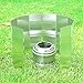 Ohuhu Camp Stove Windshield – 10 Plates Folding Camping Picnic Cooker Stove Wind Screenthumb 1