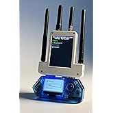 For Flipper Zero external module with OLED screen, Wi-Fi + 433 MHz + GPS development board set with hardshell case, soft PUV pouch, silicone protective cover and Type-C cable
