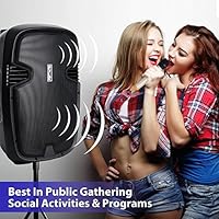 pyle 1600 watt 15 bluetooth pa speaker