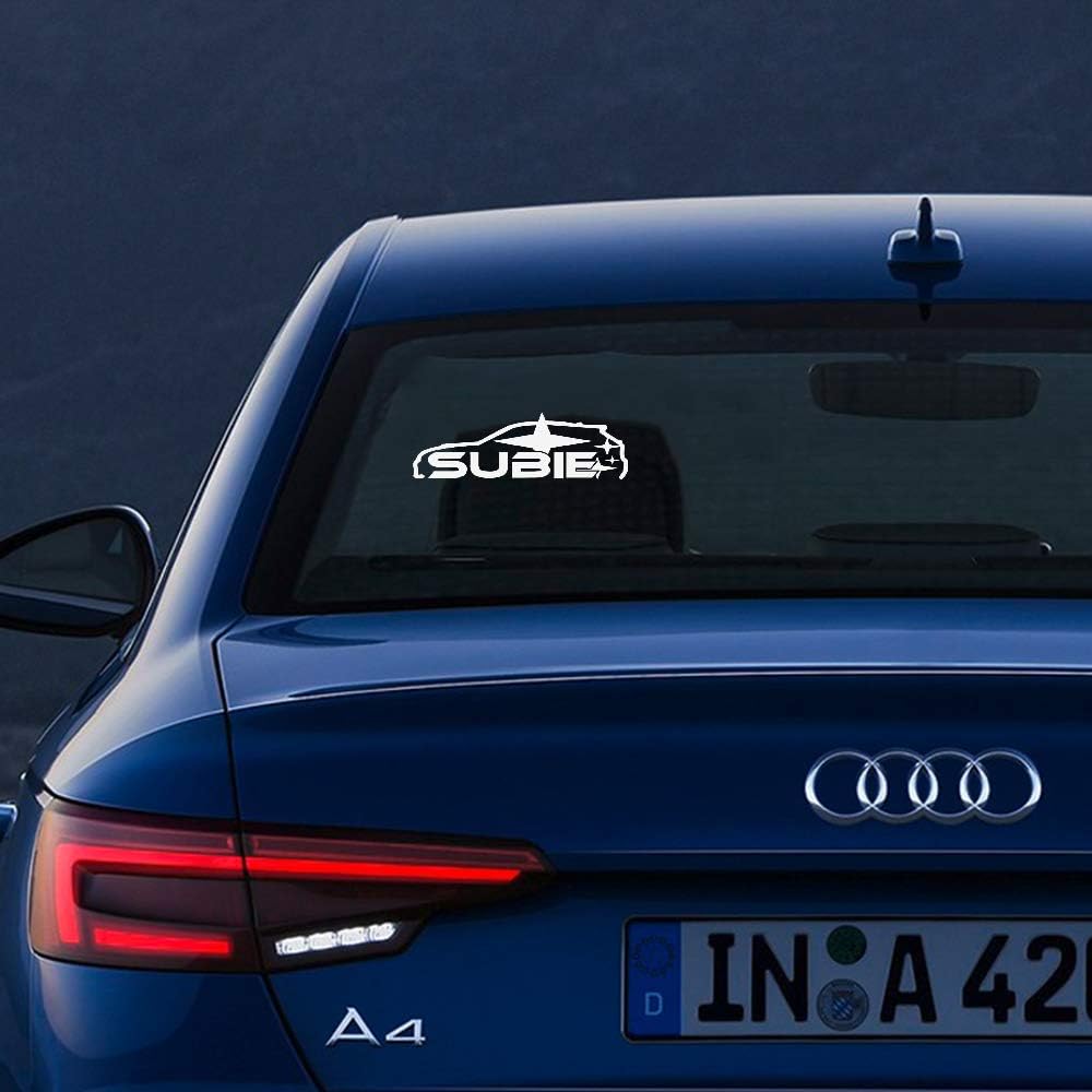 Tank car Sticker 18Cm X 6.5Cm Personality Subie Decal JDM Import Tuner Window Bumper Decoration Car Sticker Graphical