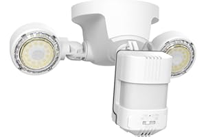 SANSI Upgraded 25W Motion Sensor Outdoor Lights 3000LM Flood Lights Outdoor, 5000K Dusk to Dawn Security Light, 4 Modes, 320°Wide Angle Illumination Super Bright for Garage Yard Patio Wired Not Solar