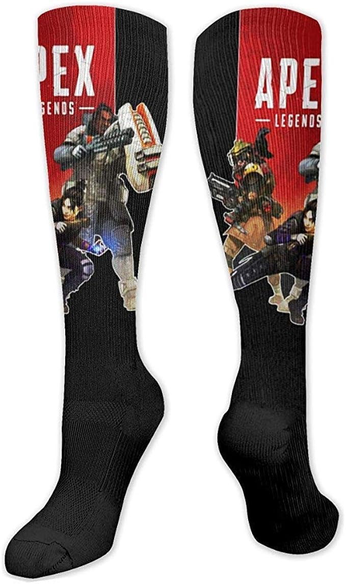 Yuanmeiju Apex Legends Socks Compression Socks Novelty Socks Unisex