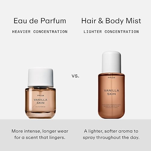 PHLUR Vanilla Skin Body Mist Hair Body Fragrance Mist