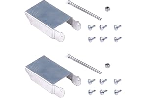 XDDPRO Front Storage Lid Replacement Hinge Bracket Kit Sport Compatible with Polaris Sportsman 450 570 850 2015 2016 2017 with Bolts and Screws Aluminum Bracket Cover Accessories Tool Kits 2Pcs