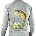 All-American Fishing Ultimate Dri Fit Fishing Shirt UPF 30+ Men's Long Sleeve