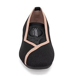 Frank Mully Womens Square Toe Flat Shoes